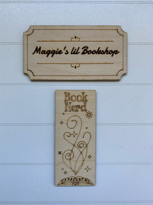 Book Nerd Bookmark